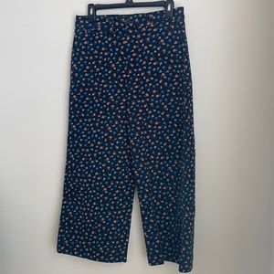 Madewell Emmett Wide-Leg Crop Pants